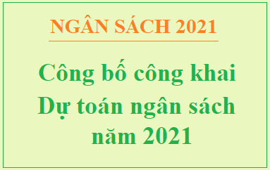 Về việc công bố công khai dự toán ngân sách năm 2021 của Sở Giao thông vận tải Tây Ninh