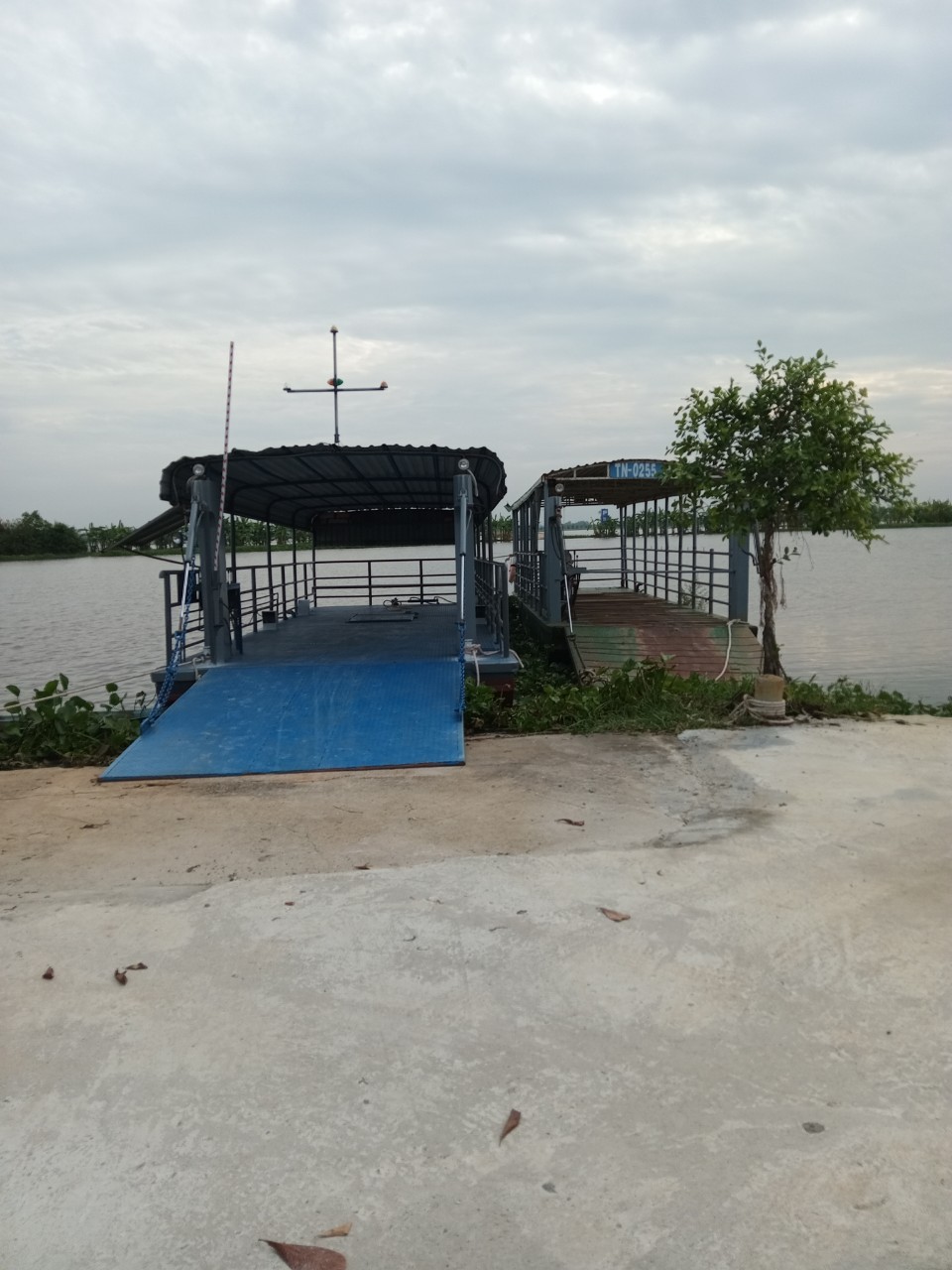 Bến khách ngang sông Gò Nổi – An Bình